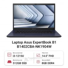 Laptop Asus ExpertBook B1 B1402CBA-NK1904W