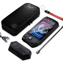 Bộ phụ kiện MSI Claw A1M (MSI Claw Travel Case - MSI Claw Lanyard - MSI Claw Keychain - MSI Claw Tempered Glass Screen Protector)