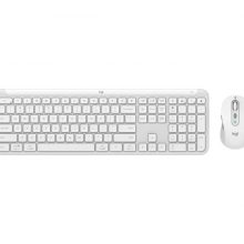 Bộ bàn phím chuột không dây Logitech Signature MK950 Trắng (White)