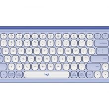 Bàn phím không dây Logitech POP ICON Keys màu tím (LILAC)