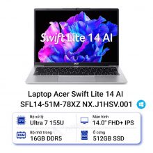 Laptop Acer Swift Lite 14 AI SFL14-51M-78XZ NX.J1HSV.001
