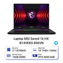 Laptop MSI Sword 16 HX B14VEKG-856VN