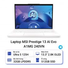 Laptop MSI Prestige 13 AI Evo A1MG 240VN