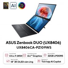 Laptop ASUS Zenbook Duo UX8406CA-PZ109WS
