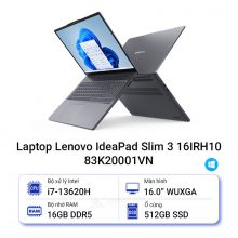 Laptop Lenovo IdeaPad Slim 3 16IRH10 83K20001VN