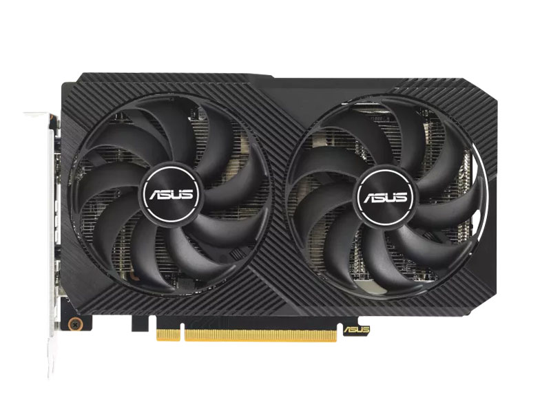 VGA Asus Dual Radeon RX 6500 XT V2 OC Edition 4GB GDDR6 DUAL-RX6500XT-O4G-V2