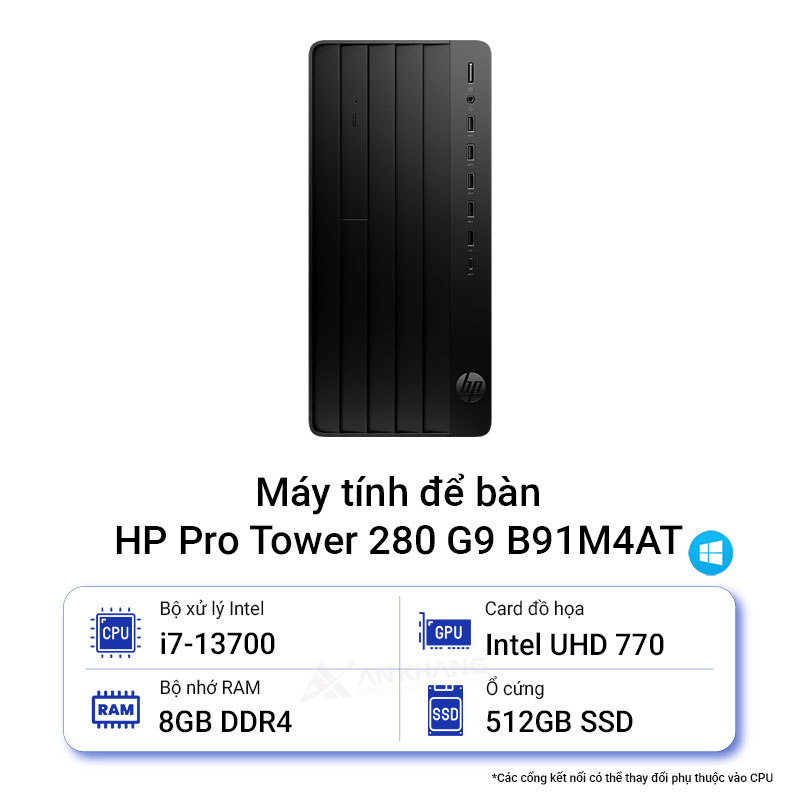 Máy tính để bàn HP Pro Tower 280 G9 B91M4AT