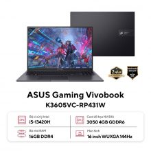 Laptop Asus Gaming Vivobook K3605VC-RP431W