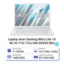 Laptop Acer Gaming Nitro Lite 16 NL16-71G-71UJ NH.D59SV.002