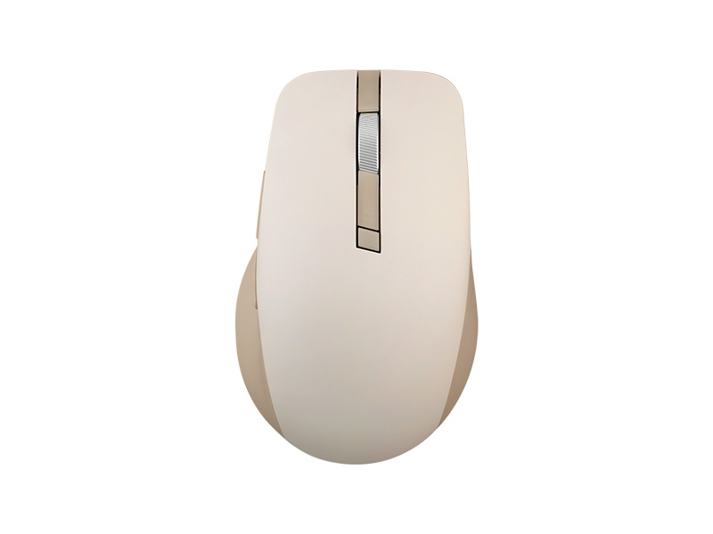 Chuột không dây bluetooth ASUS SmartO Mouse MD200 Silent Plus (Nâu Nhạt)