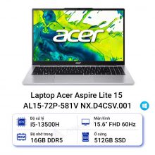 Laptop Acer Aspire Lite 15 AL15-72P-581V NX.D4CSV.001