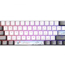 Bàn phím cơ gaming E-DRA EK361W Snow