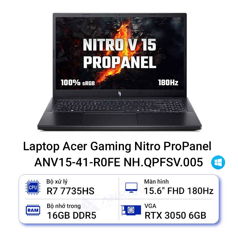 Laptop Acer Gaming Nitro ProPanel ANV15-41-R0FE NH.QPFSV.005
