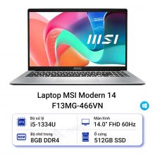 Laptop MSI Modern 14 F13MG-466VN