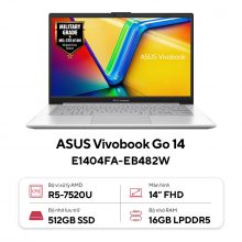 Laptop ASUS Vivobook Go 14 E1404FA-EB482W