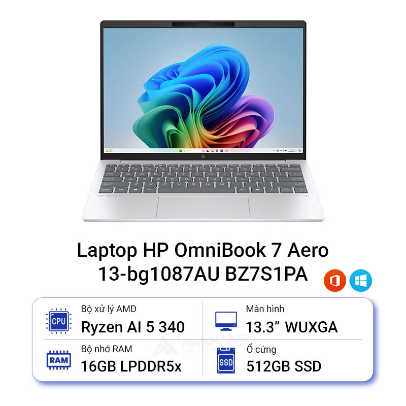 Laptop HP OmniBook 7 Aero 13-bg1087AU BZ7S1PA