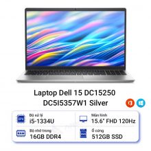 Laptop Dell 15 DC15250 DC5I5357W1 Silver