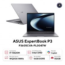 Laptop ASUS ExpertBook P3 P3605CVA-PL0047W