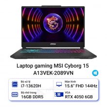 Laptop gaming MSI Cyborg 15 A13VEK-2089VN