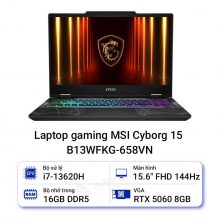 Laptop gaming MSI Cyborg 15 B13WFKG-658VN