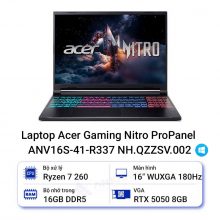 Laptop Acer Gaming Nitro ProPanel ANV16S-41-R337 NH.QZZSV.002