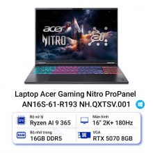 Laptop Acer Gaming Nitro ProPanel AN16S-61-R193 NH.QXTSV.001