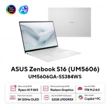 Laptop ASUS Zenbook S 16 UM5606GA-SS384WS