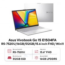 Laptop Asus Vivobook Go 15 E1504FA (R5-7520U/16GB/512GB/15.6 inch FHD/ Win11)