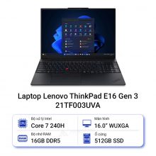 Laptop Lenovo ThinkPad E16 Gen 3 21TF003UVA