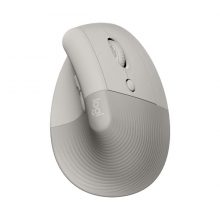 Chuột công thái học Logitech Lift Vertical màu xám sand (910-007665)