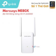 Bộ Mở Rộng Sóng Mercusys ME80X Wi-Fi 6 AX3000 Giá Tốt