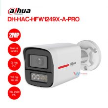 Camera Dahua DH-HAC-HFW1249X-A-PRO có màu 24/7