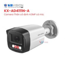 Camera IP KBVISION KX-AD4111N-A - Thân 4MP Ánh Sáng Kép