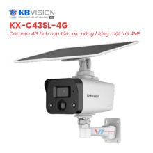 Camera năng lượng mặt trời KBVISION KX-C43SL-4G 4G 4MP