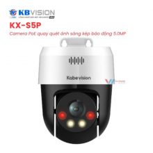 Camera KBVISION KX-S5P - PoE 5MP Quay Quét Ánh Sáng Kép