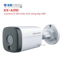 Camera WiFi KBVISION KX-A31D - Thân 3MP Ánh Sáng Kép
