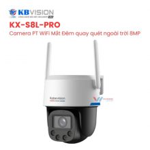 Camera WiFi KBVISION KX-S8L-PRO - PT 8MP 4K Mắt Đêm