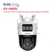 Camera WiFi KBVISION KX-SM10L - 2 Ống Kính 10MP Ngoài Trời