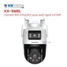 Camera WiFi KBVISION KX-SM6L - 2 Ống Kính 6MP Ngoài Trời