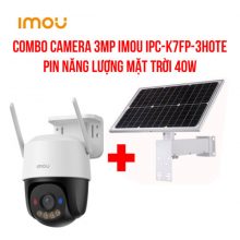 Combo camera 3MP Imou IPC-K7FP-3HOTE + Pin NLMT 40W