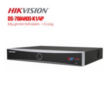 Đầu ghi IP 4 kênh Hikvision DS-7604NXI-K1/4P giá rẻ tại Vũ Hoàng Telecom