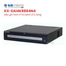 Đầu Ghi KBVISION KX-EAi4K8864N4 - AI 64 Kênh RAID 160TB