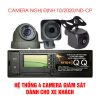 Hệ thống 4 camera giám sát NĐ10 cho xe khách (HT04-ND10)