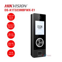 Máy Chấm Công Hikvision DS-K1T323MBFWX-E1 Chính Hãng