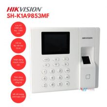 Máy chấm công vân tay HIKVISION SH-K1A9853MF giá rẻ;