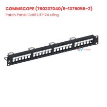 Patch Panel Cat6 UTP 24 cổng COMMSCOPE (760237040/9-1375055-2)