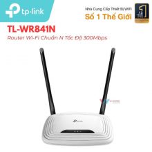 Router WiFi TP-Link TL-WR841N 300Mbps Chính Hãng