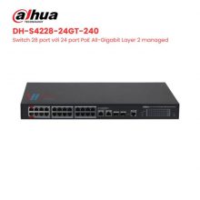 Switch 28 cổng DAHUA DH-S4228-24GT-240