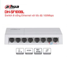Ethernet Switch 8 cổng DAHUA DH-SF1008L
