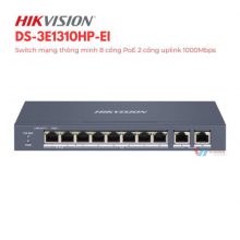 Switch 8 cổng PoE HIKVISION DS-3E1310HP-EI;
